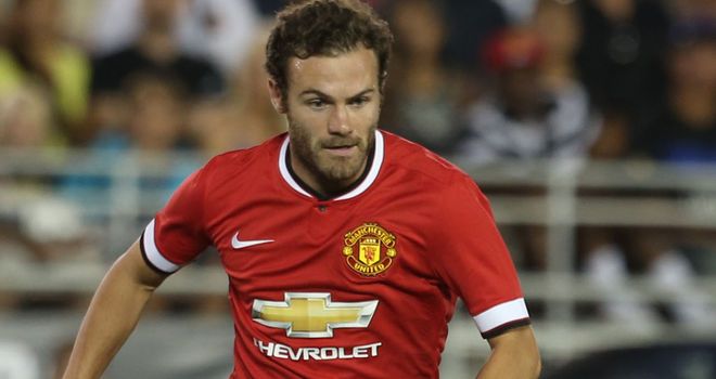 Juan Mata: Relishing opportunity to play more centrally