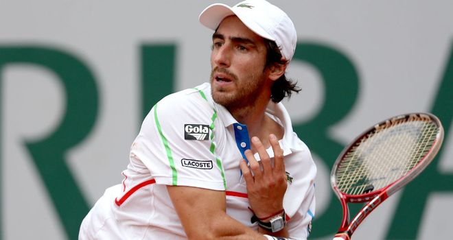 Pablo Cuevas of Uruguay triumphed over fourth seed Jeremy Chardy in Bastad