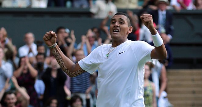 Nick Kyrgios: Outplayed Rafael Nadal to reach the Wimbledon quarter-finals