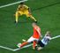 Javier Mascherano: Slides in on Arjen Robben in their World Cup semi-final