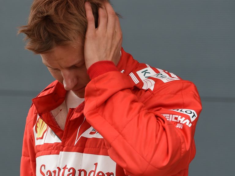 Raikkonen: Crashed at 150mph on Sunday