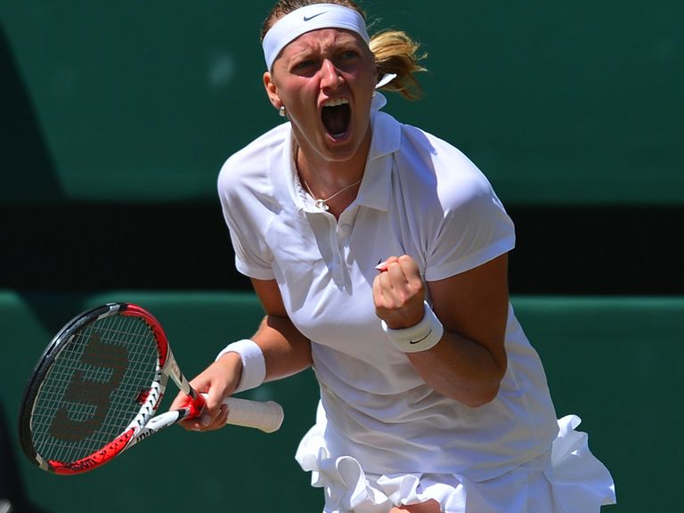 Petra Kvitova: Has powered into her second Wimbledon final