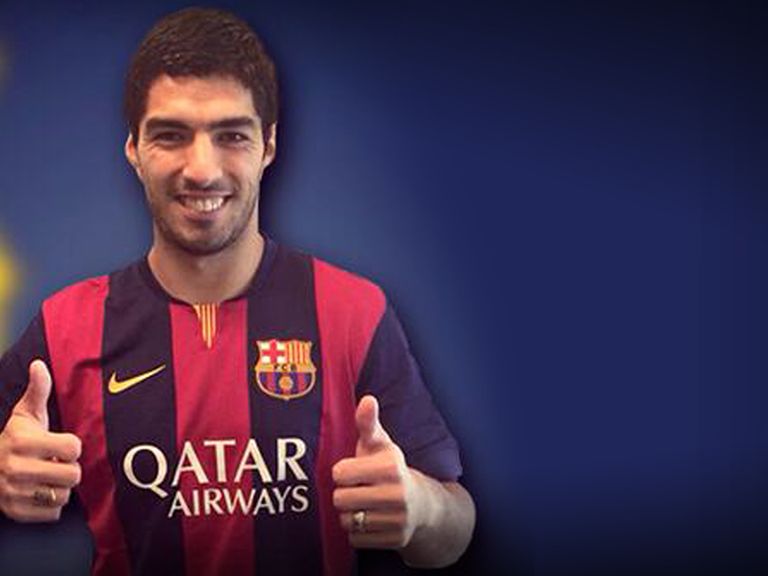 Luis Suarez: Allowed to train with his new club