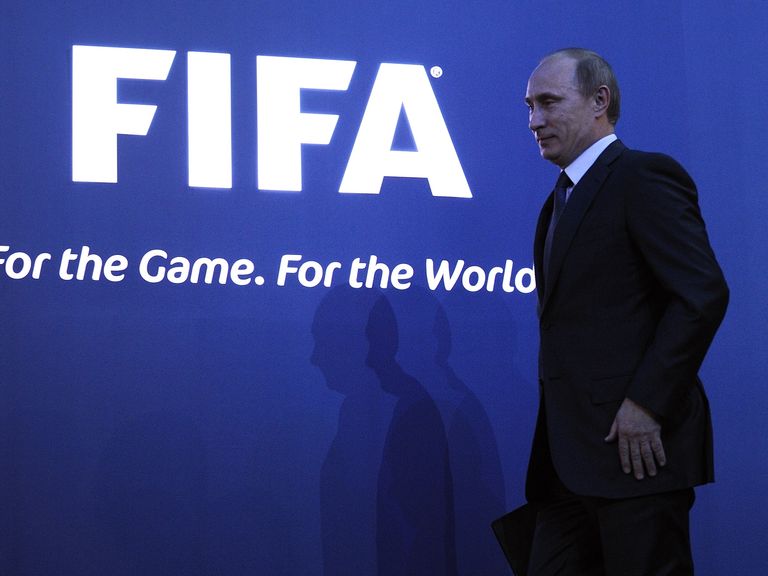 FIFA have awarded Putin's Russia the right to stage the 2018 World Cup