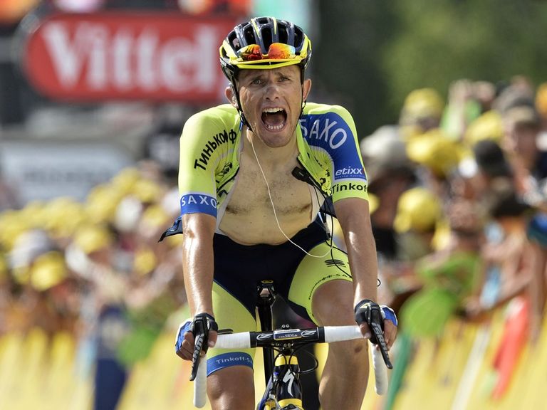 Rafal Majka powers to victory on stage 14