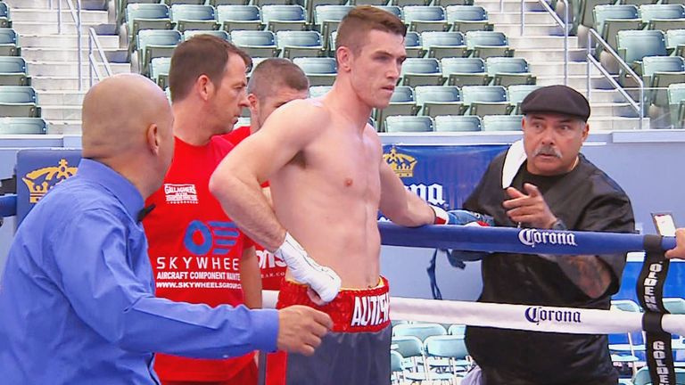 Callum Smith: blew his Mexican opponent away inside the first round.