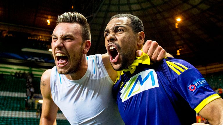 Dervisevic and Tavares: Maribor duo celebrate at full-time