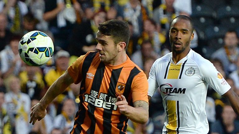 Robbie Brady: Netted twice as Hull lost to Belgians on away goals