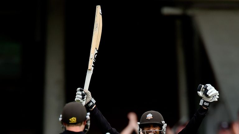 Robin Peterson: Smashed the winning runs to send Surrey to finals day