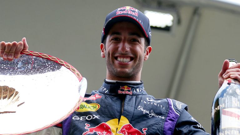 Daniel Ricciardo: Third win in six races