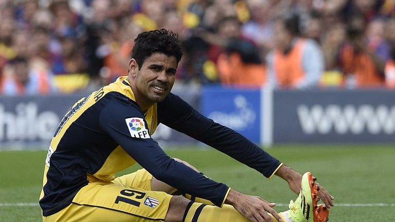 Costa suffered hamstring problems last season at Atletico Madrid