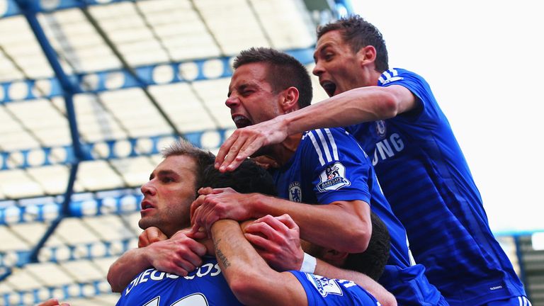 Chelsea: topped the table after beating Leicester