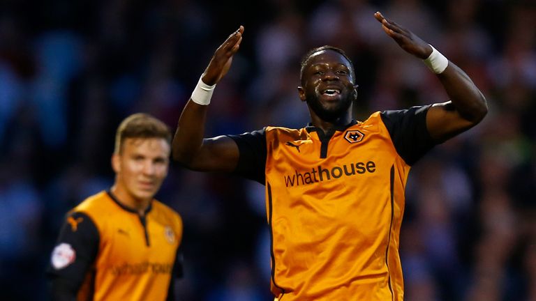 Bakaray Sako: Scored twice for Wolves