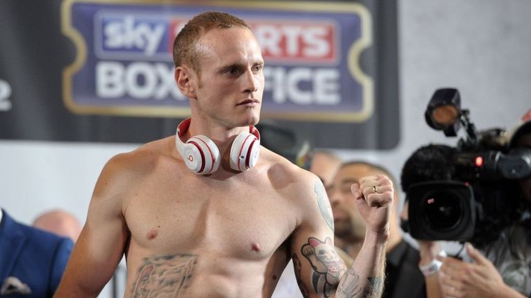 George Groves: will be back live on Sky Sports on September 20