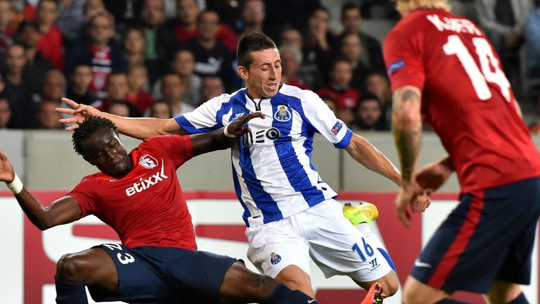 Hector Herrera: Scored Porto's winner against Lille