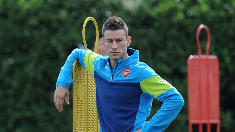 Laurent Koscielny: At training on Monday