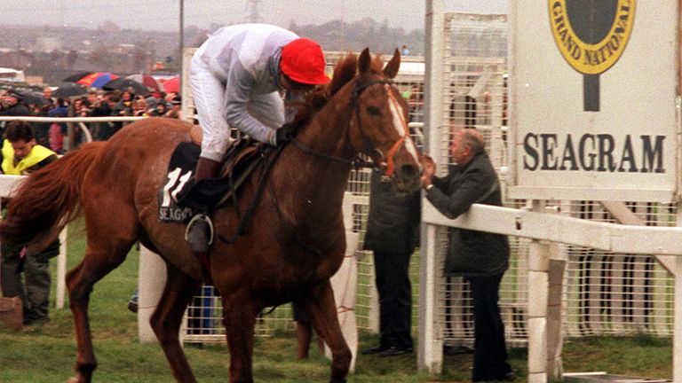 Seagram won the Grand National in the colours of the late Sir Eric Parker