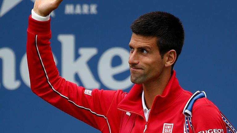 Novak Djokovic: looks every inch the man to beat