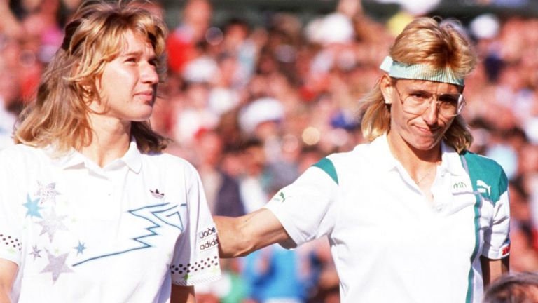 Navratilova won 18 Grand Slam singles titles