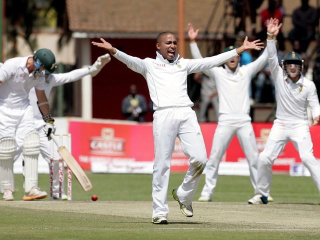 Dane Piedt: South African spinner took eight wickets on Test debut