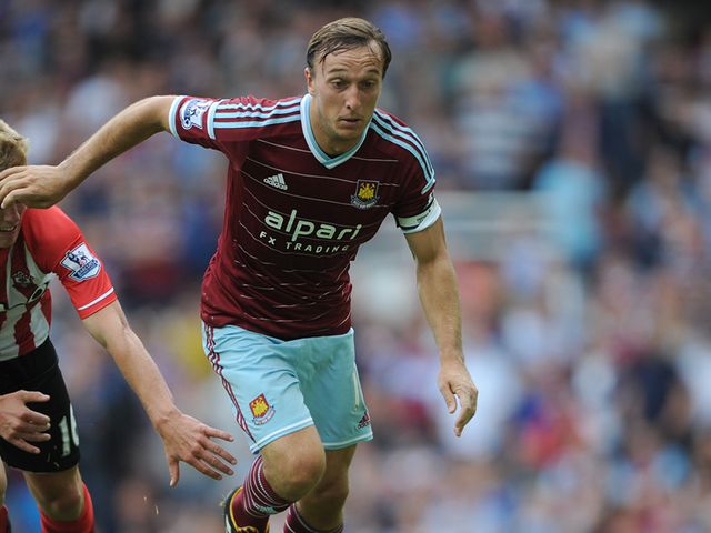 West Ham United's Mark Noble in action