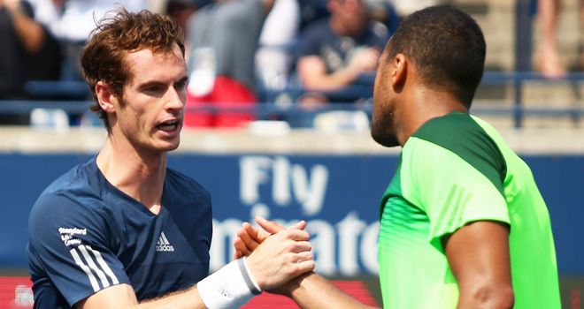 Andy Murray and Jo-Wilfried Tsonga set to meet again