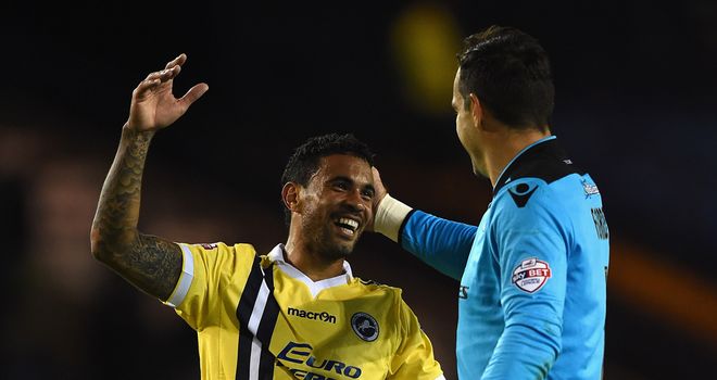 Carlos Edwards and David Forde: Celebrate Millwall's draw