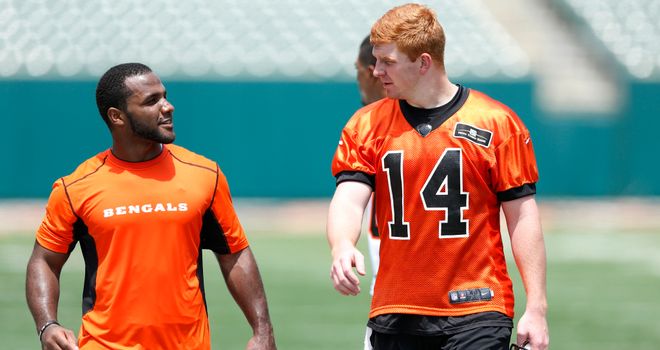 Quarterback Andy Dalton of the Cincinnati Bengals