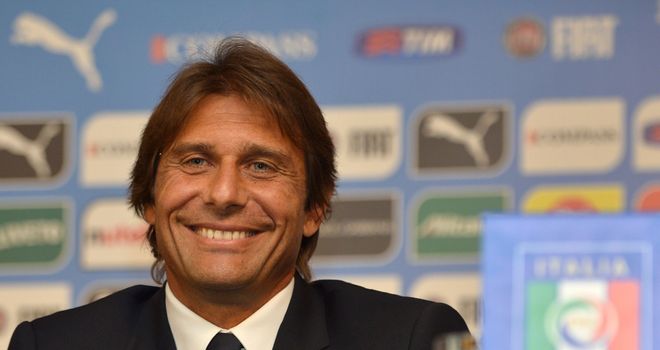 Antonio Conte: Presented to the media on Tuesday
