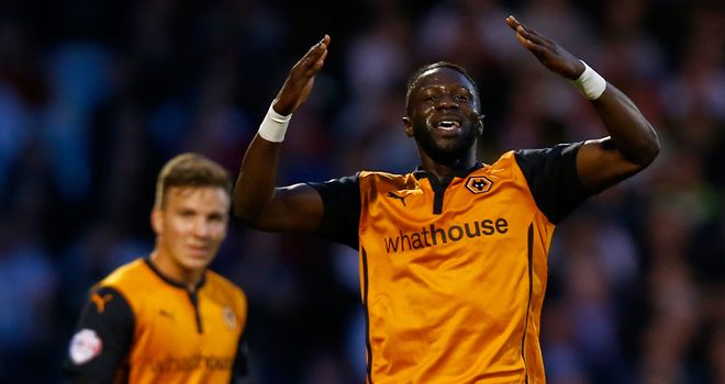 Bakaray Sako: Scored twice for Wolves