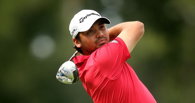 Jason Day in action on day three