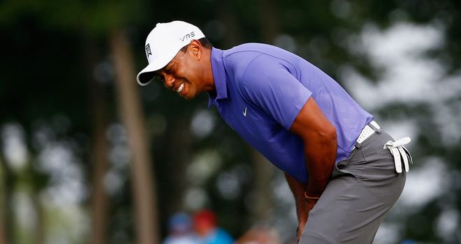 Tiger Woods: Frustrating day at Valhalla