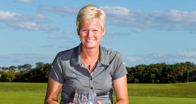 Trish Johnson: The 48-year-old makes Euro Tour history at Scottish Open