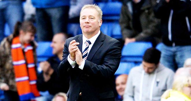 Ally McCoist: Rangers manager was happy with the display against Clyde
