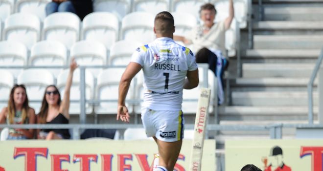 Joel Moon touches down for Leeds Rhinos