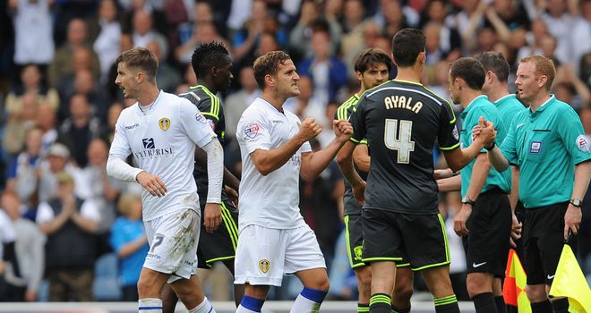 Billy Sharp: Celebrates at final whistle
