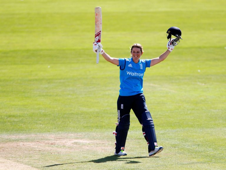 Charlotte Edwards: England captain celebrates her century