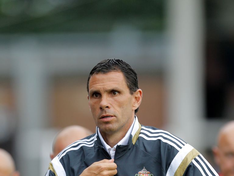 Gus Poyet: Looking to strengthen his Sunderland squad for the 2014/15 season.