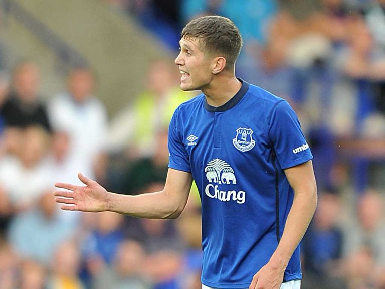 John Stones: Everton defender will line up at right-back for England on Wednesday night