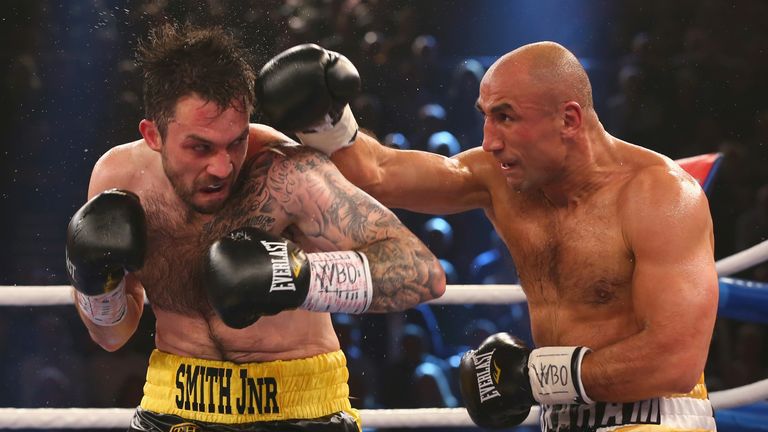 Many felt Smith had done enough to beat WBO champ Abraham when they fought in 2014