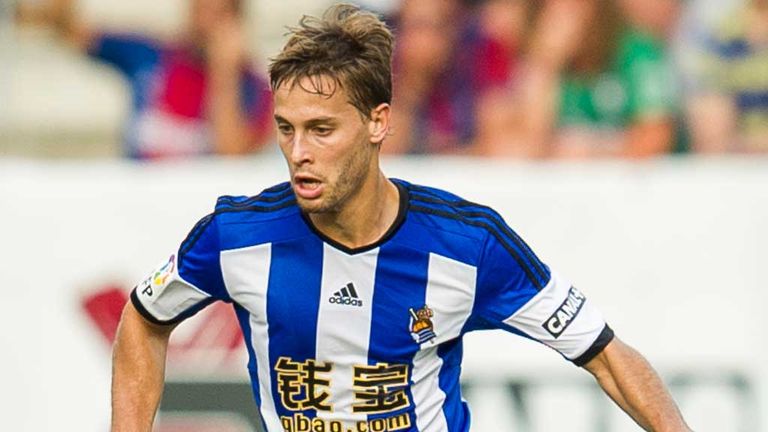 Sergio Canales: Real Sociedad midfielder a target for Aston Villa