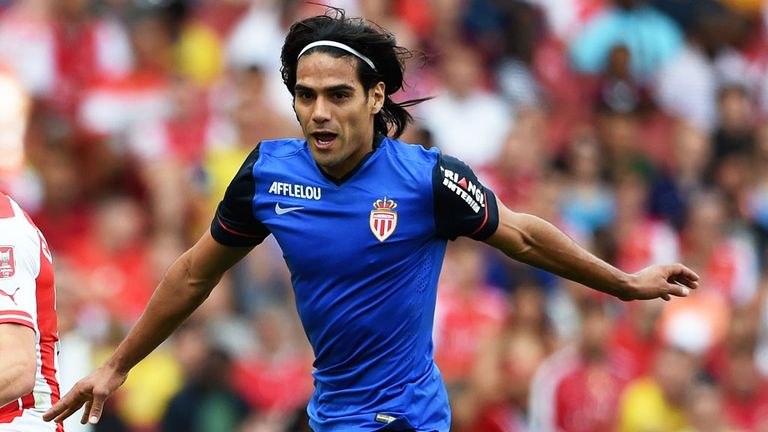 Falcao scored nine goals in 17 Ligue 1 games for Monaco last term