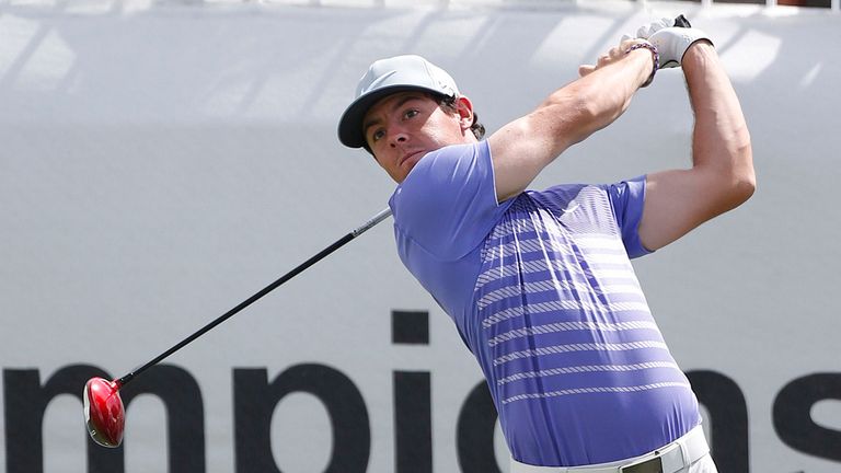 Rory McIlroy: Share of lead