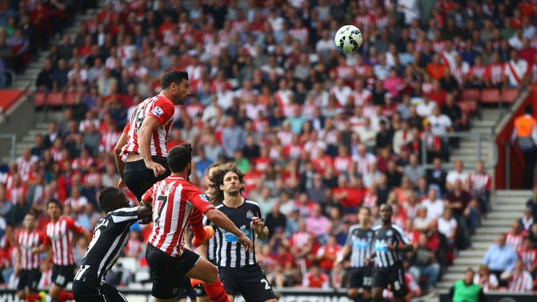 Graziano Pelle: Scored two goals in Southamptons 3-0 win over Newcastle