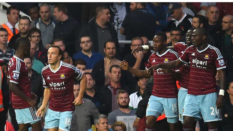 West Ham overpowered Liverpool with a 3-1 win at Upton Park