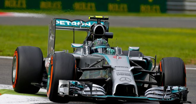 Nico Rosberg: Set the pace in Practice Two