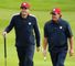 Phil Mickelson and Keegan Bradley: Old friends practice together at Gleneagles