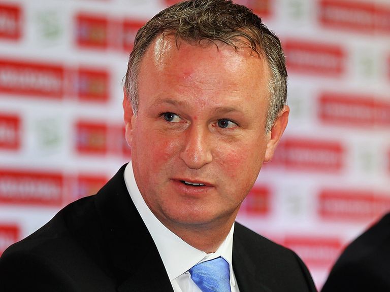 Michael O'Neill, manager of Northern Ireland
