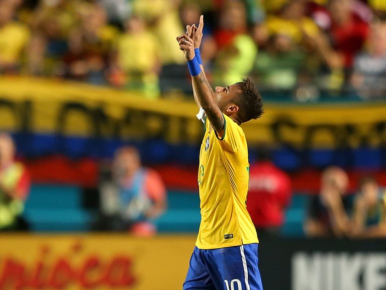 Neymar gets Brazil back to winning ways after their World Cup shambles