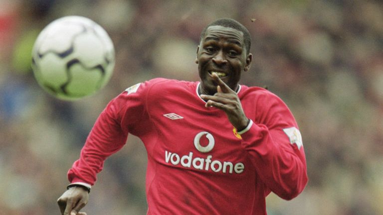 Andy Cole won five Premier League titles at Manchester United